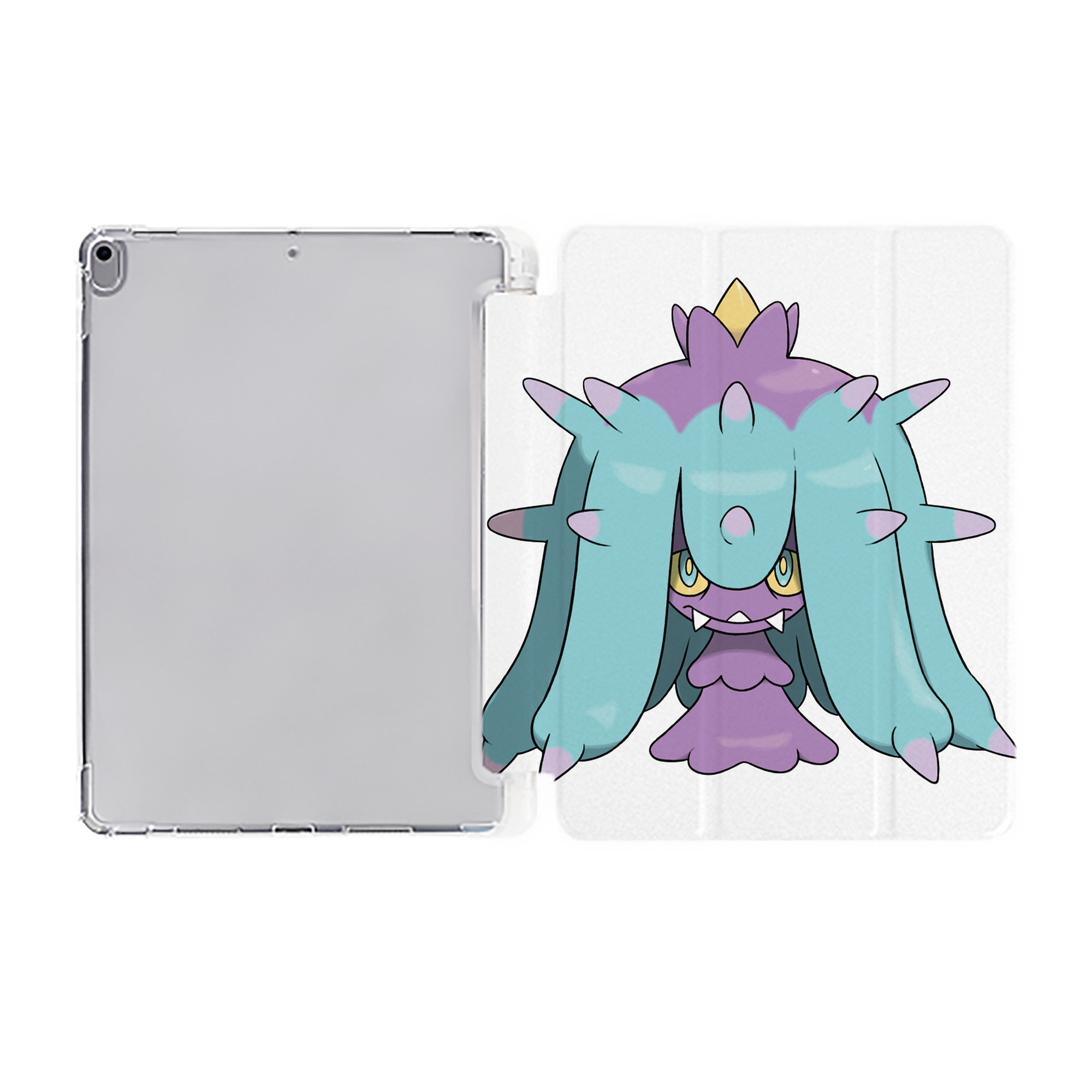 （画像用） ポケットモンスター Pokémon IPad ケース ペン収納付き 三つ折りスタンド PUレザー×シリコン 対応機種9.5/10.5/10.9インチ